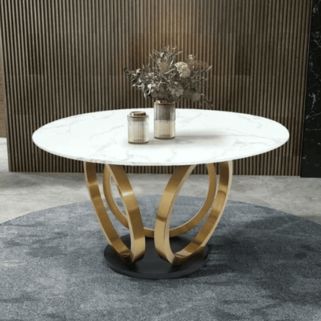 Verona Round Dining Collection Table Set - Image 5